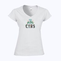 Softstyle™ women's v-neck t-shirt Thumbnail