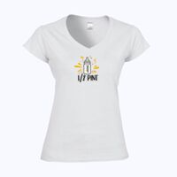 Softstyle™ women's v-neck t-shirt Thumbnail