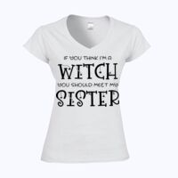 Softstyle™ women's v-neck t-shirt Thumbnail