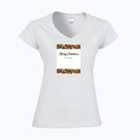 Softstyle™ women's v-neck t-shirt Thumbnail
