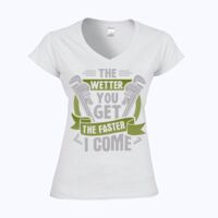 Softstyle™ women's v-neck t-shirt Thumbnail