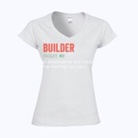 Softstyle™ women's v-neck t-shirt Thumbnail