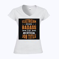 Softstyle™ women's v-neck t-shirt Thumbnail