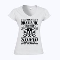 Softstyle™ women's v-neck t-shirt Thumbnail