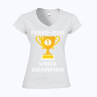 Softstyle™ women's v-neck t-shirt Thumbnail