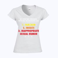 Softstyle™ women's v-neck t-shirt Thumbnail