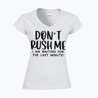 Softstyle™ women's v-neck t-shirt Thumbnail
