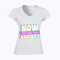 Softstyle™ women's v-neck t-shirt Thumbnail
