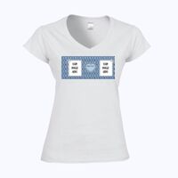 Softstyle™ women's v-neck t-shirt Thumbnail