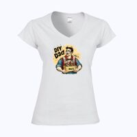 Softstyle™ women's v-neck t-shirt Thumbnail