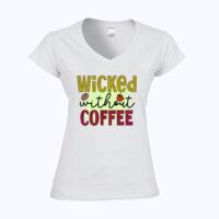 Softstyle™ women's v-neck t-shirt Thumbnail