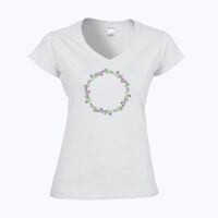 Softstyle™ women's v-neck t-shirt Thumbnail