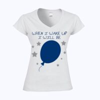 Softstyle™ women's v-neck t-shirt Thumbnail