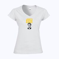 Softstyle™ women's v-neck t-shirt Thumbnail