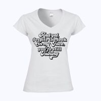 Softstyle™ women's v-neck t-shirt Thumbnail