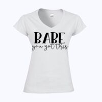 Softstyle™ women's v-neck t-shirt Thumbnail