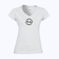Softstyle™ women's v-neck t-shirt Thumbnail