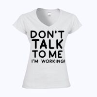 Softstyle™ women's v-neck t-shirt Thumbnail
