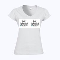 Softstyle™ women's v-neck t-shirt Thumbnail