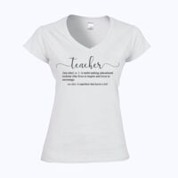 Softstyle™ women's v-neck t-shirt Thumbnail