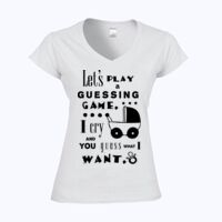 Softstyle™ women's v-neck t-shirt Thumbnail
