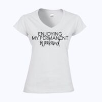 Softstyle™ women's v-neck t-shirt Thumbnail