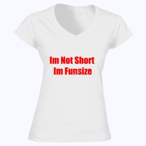 Softstyle™ women's v-neck t-shirt Thumbnail