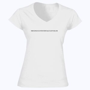 Softstyle™ women's v-neck t-shirt Thumbnail