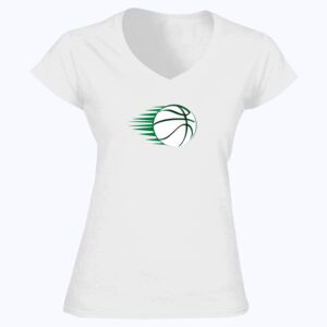 Softstyle™ women's v-neck t-shirt Thumbnail