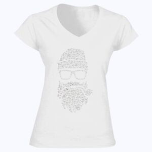 Softstyle™ women's v-neck t-shirt Thumbnail