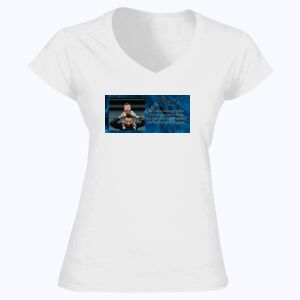 Softstyle™ women's v-neck t-shirt Thumbnail