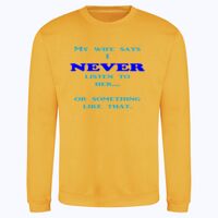 AWDis sweatshirt. Thumbnail