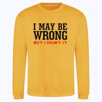 AWDis sweatshirt. Thumbnail